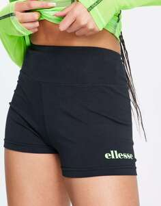 Черные шорты с логотипом Ellesse