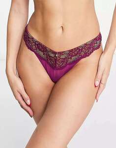 Фиолетовые стринги Ann Summers Sexy Lace Planet