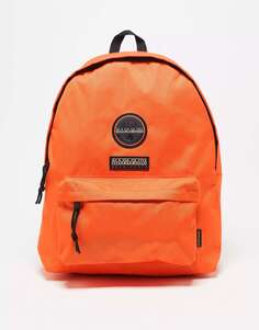 Оранжевый рюкзак Napapijri Voyage 3 объемом 20 л с нашивкой-логотипом