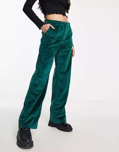 Мешковатые бархатные брюки Levi&apos;s темно-зеленого цвета Levis