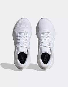 Белые кроссовки adidas Running Falcon 3.0 adidas performance