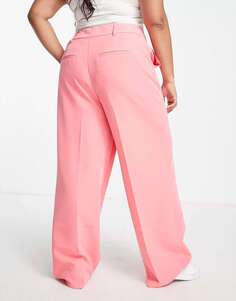 Розовые брюки классического кроя New Look Curve New Look