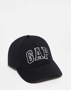 Эксклюзивная черная кепка с логотипом GAP