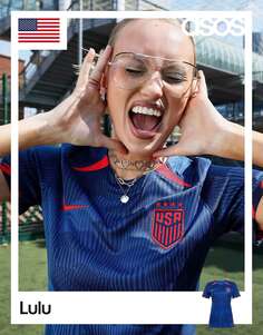Темно-синяя выездная майка Nike World Cup 23 USA Stadium