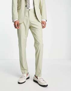 Цветные костюмные брюки узкого кроя Selected Homme