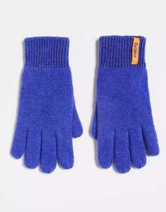 Эксклюзивные синие вязаные перчатки унисекс Barbour x ASOS