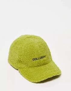 Зеленая кепка унисекс с логотипом Borg COLLUSION