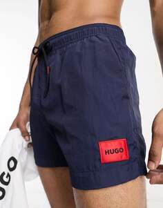 Темно-синие плавки-шорты Hugo Dominica HUGO Bodywear
