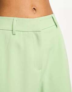 Мятно-зеленые расклешенные брюки по индивидуальному заказу Y.A.S