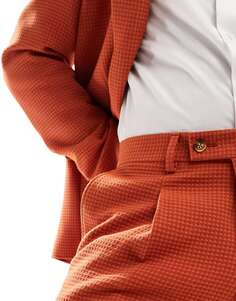 Оранжевые костюмные брюки Viggo