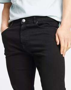 Черные джинсы скинни DTT Don&apos;t Think Twice