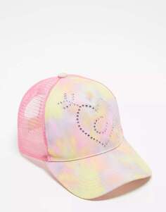 Розовая кепка с бриллиантами COLLUSION