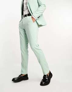 Суперузкие брюки Jack &amp; Jones Premium пастельно-синего цвета