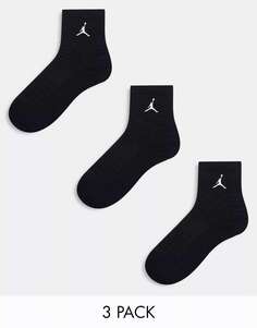 Черные носки Jordan 3 Flight Quarter 2.0