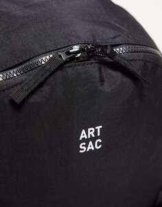 Черный рюкзак с тремя карманами ARTSAC