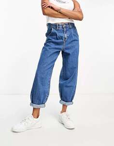 Синие джинсы с воздушными штанинами DTT Petite Grace Don&apos;t Think Twice