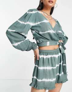 Пляжные шорты цвета хаки IIsla &amp; Bird Exclusive