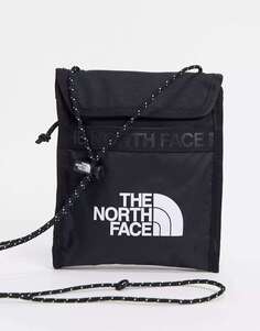 Черная сумка на шею The North Face Bozer
