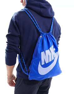 Синий рюкзак на шнурке Nike Heritage