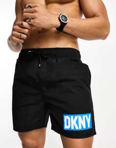 Черные плавки-шорты DKNY Kos
