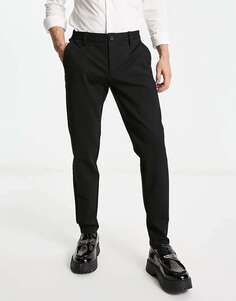 Элегантные эластичные брюки в черную полоску Only &amp; Sons