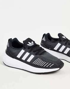 Черные кроссовки adidas Originals Swift 22