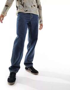 Свободные темные джинсы ASOS в винтажном стиле