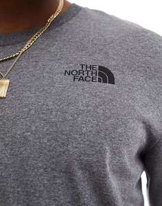 Серая футболка с длинными рукавами The North Face Simple Dome