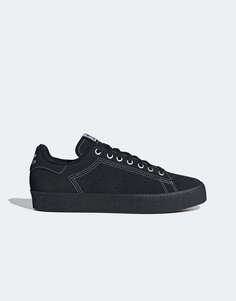 Черные кроссовки adidas Originals stan smith