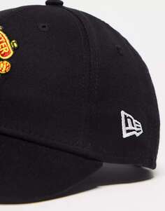 Черная кепка унисекс New Era Manchester United FC 9forty