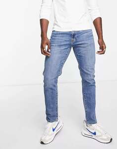 Спортивные джинсы скинни Abercrombie &amp; Fitch средней стирки