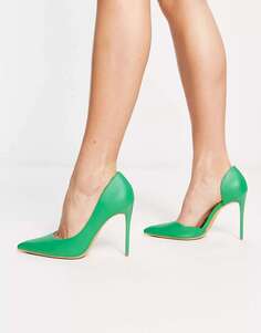 Зеленые туфли на остроконечной шпильке с коллекцией Truffle Collection