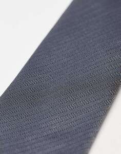 Стандартный темно-серый галстук ASOS