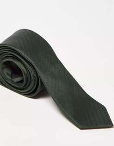 Стандартный галстук цвета хаки ASOS