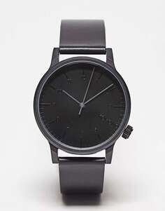 Черные часы Komono Winston