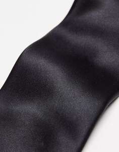 Черный галстук Twisted Tailor