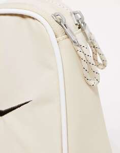 Сумка через плечо унисекс Nike Sportswear Essentials (1л) цвета камня