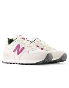 Белые кроссовки New Balance 574