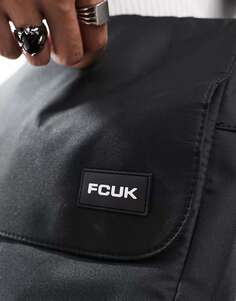 Черная классическая сумка-мессенджер French Connection FCUK
