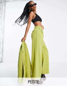 Суперширокие брюки оливкового цвета Extro &amp; Vert