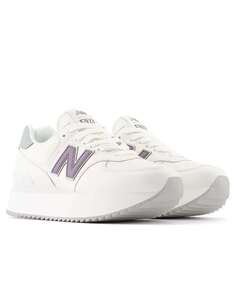 Белые кроссовки New Balance 574+