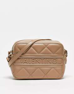 Valentino Bags Бежевая сумка через плечо Ada camera