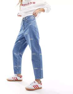 Зауженные джинсы Momy Jeans с ультравысокой посадкой и средней посадкой Tommy Jeans