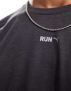 Темно-серая футболка Puma Running Evolve