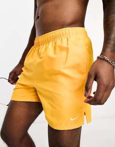 Ярко-оранжевые шорты для плавания Nike Swim Volley 5 дюймов Nike