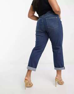 Синие джинсы с прямыми штанинами Simply Be