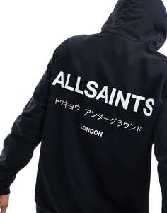 Черная толстовка AllSaints Underground Oth