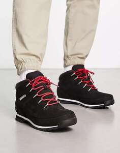 Ботинки Timberland Euro Sprint Hiker черного/красного цвета
