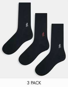 3 пары черных носков Gramicci