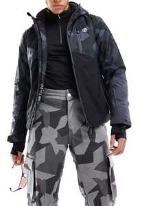 Черная водонепроницаемая утепленная лыжная куртка Dare2B с карманом для ски-пасса Dare 2b
